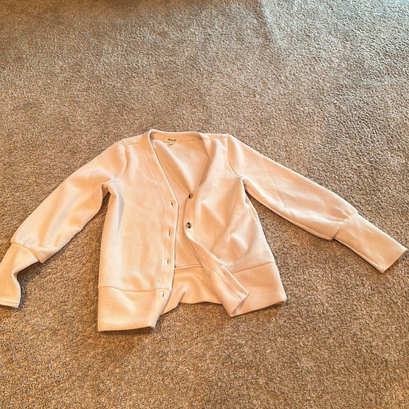 Madewell cream cardigan XS - Picture 2 of 3